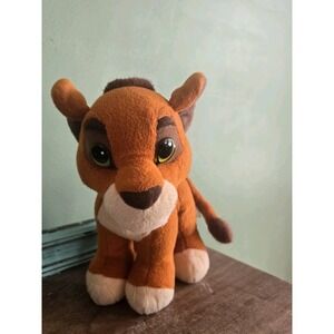 SOLD Kovu Kissing Plush Toy VTG Rare Disney Lion King II Simba's Pride